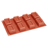 JA312 Vogue Silicone Square Cake Mould - 8 Cup