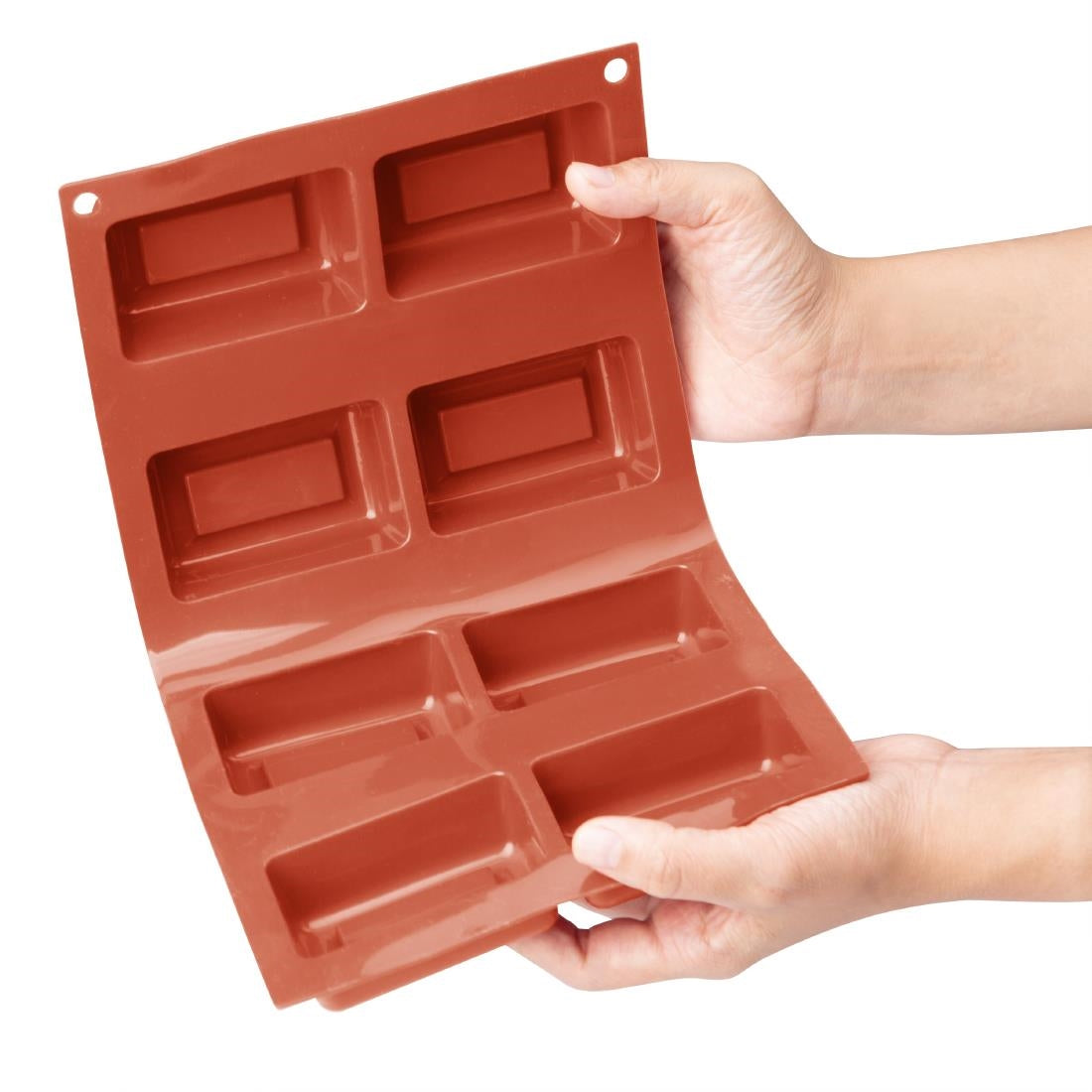 JA312 Vogue Silicone Square Cake Mould - 8 Cup