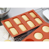 JA312 Vogue Silicone Square Cake Mould - 8 Cup
