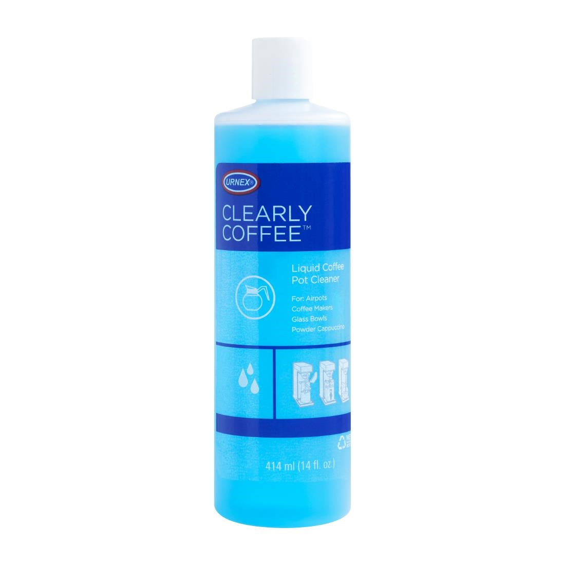 JA327 Urnex Clearly Coffee Liquid Coffee Pot Cleaner 414ml