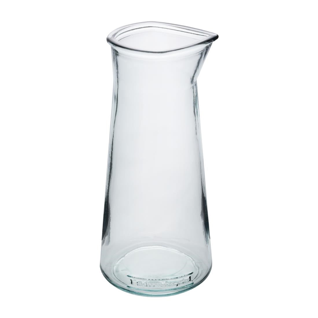 JA333 Olympia Recycled Glass Conical Carafes 1Ltr (6 Pack)