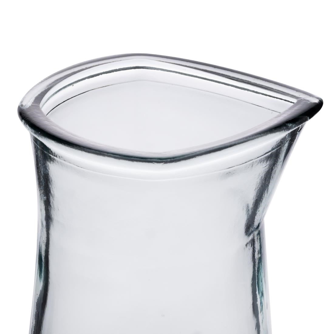 JA333 Olympia Recycled Glass Conical Carafes 1Ltr (6 Pack)