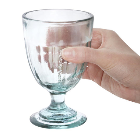 JA334 Olympia Recycled Glass Dessert Glasses 250ml (6 Pack)