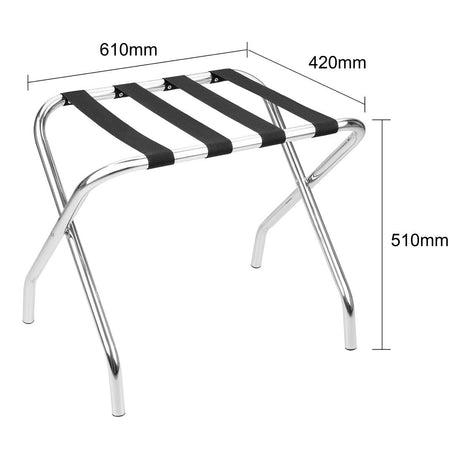JA340 Bolero Luggage Rack Stainless Steel