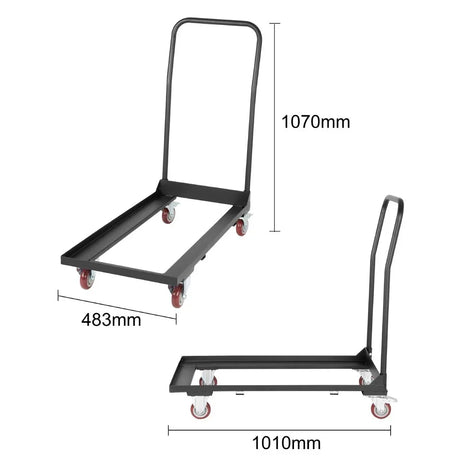 JA345 Bolero Folding Chair Trolley