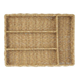 JA350 Olympia Cutlery Organiser Light Polywicker - 340x250x50mm