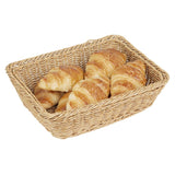 JA353 Olympia Rectangular Basket Light Polywicker - 300x230x90mm