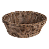 JA358 Olympia Round Basket Dark Polywicker - 220x80mm