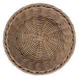 JA358 Olympia Round Basket Dark Polywicker - 220x80mm