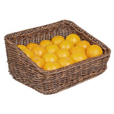 JA362 Olympia Rectangular Display Basket Dark Polywicker - 170x360x300mm