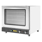 JA371 Buffalo Bakery Convection Oven with Steam 66Ltr 2.8kW. Fits 4x 2/3GN or 4x 460x330mm bakery trays