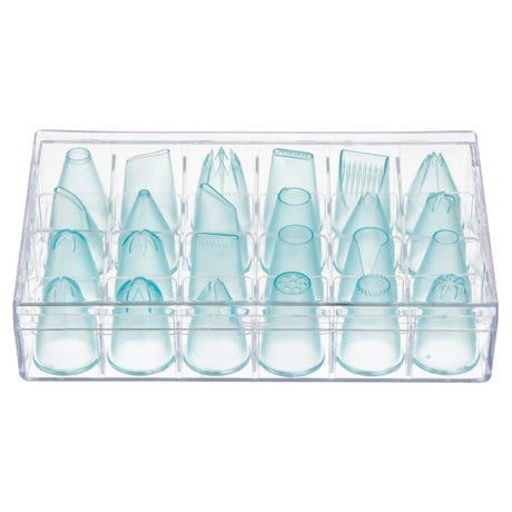 JA521 Vogue Cake Decorating Tips Polycarbonate (Set 24)