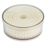 JA523 Vogue Serrated Round Pastry Cutters Nylon (Pack 9)