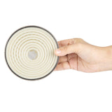 JA523 Vogue Serrated Round Pastry Cutters Nylon (Pack 9)