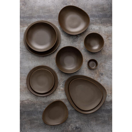 JA557 Olympia Ember Mahogany Dipping Dish - 78mm 3" (Box 8)