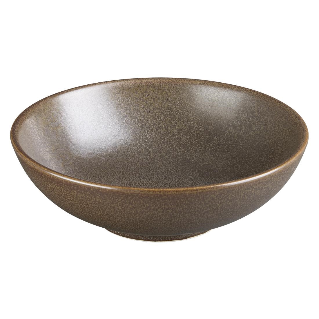 JA555 Olympia Ember Mahogany Coupe Bowl - 200x65mm 8" (Box 4)