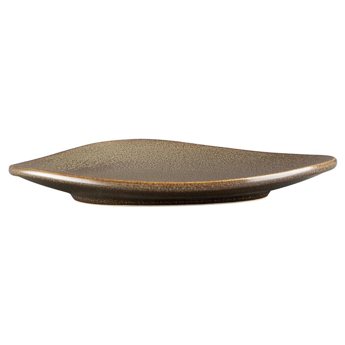 JA559 Olympia Ember Mahogany Triangle Plate - 190x160mm 7 1/2" (Box 6)