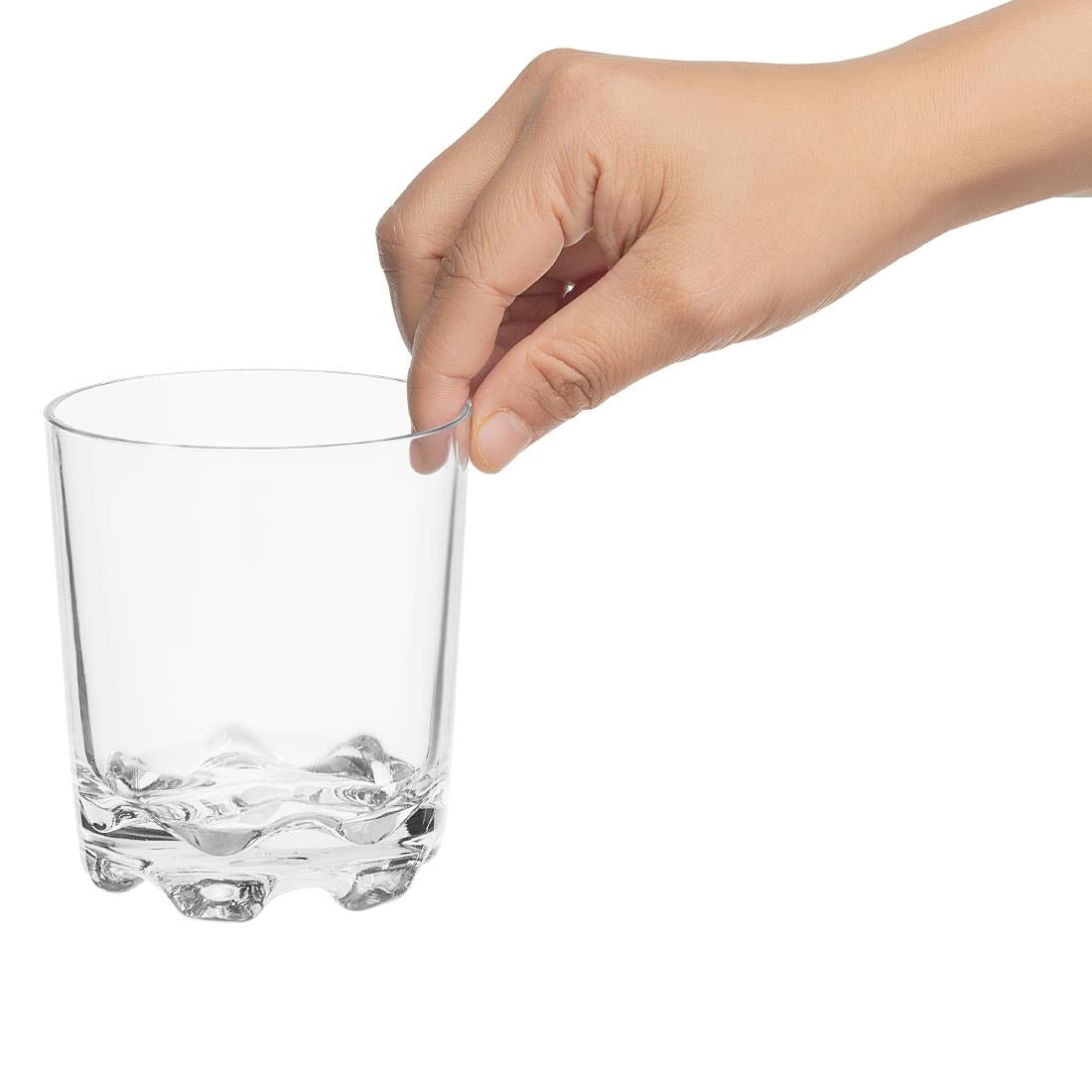 JA593 Olympia Kristallon Aspen PC Rocks Tumbler - 320ml (Box 6)