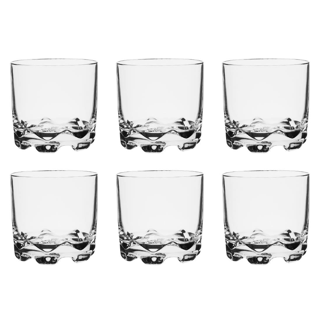 JA594 Olympia Kristallon Aspen PC Rocks Tumbler - 260ml(Box 6)