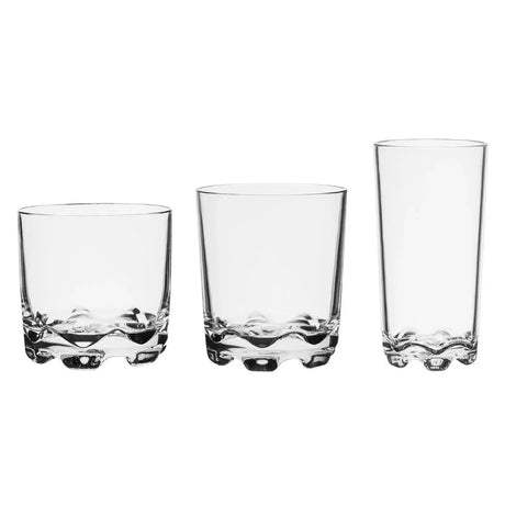 JA594 Olympia Kristallon Aspen PC Rocks Tumbler - 260ml(Box 6)