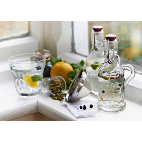 JA602 - Kilner Handled Clip Top Bottle 200ml