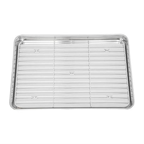 JA624 Clover Japanese Chef Tray 18-8 227x316mm