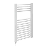 JA696 Kudox White Electric Towel Rail - 150W