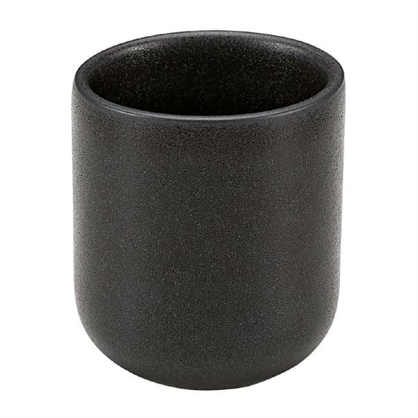 JA791 - Bauscher Elements Black Espresso Cups 100ml/3¾oz (6 Pack)
