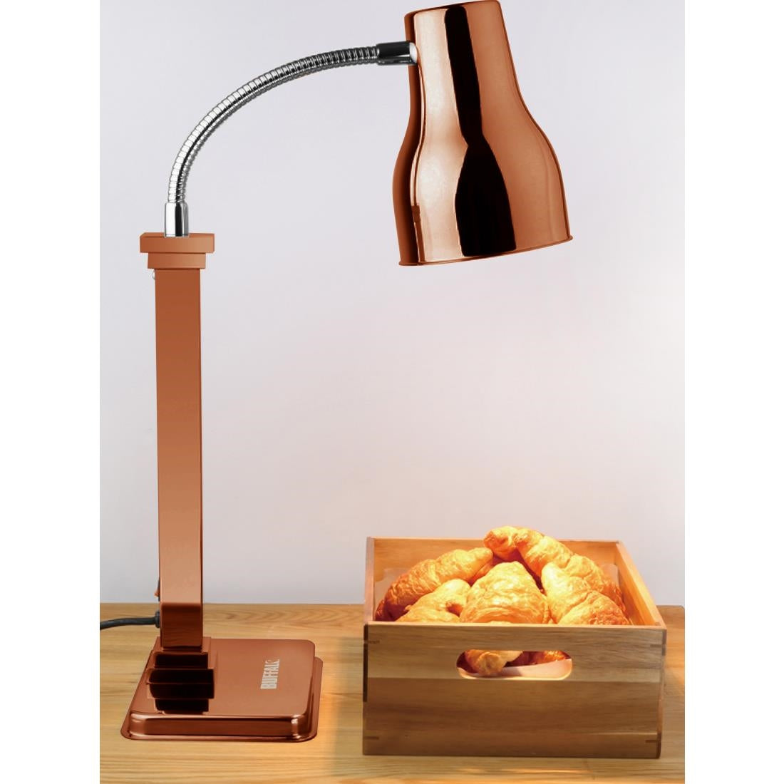 JA867 Food Warmer Heating Lamp – Copper
