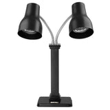 JA868 Double Food Warmer Heating Lamp – Matt Black