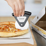 JA897 Vogue Stainless Steel Pizza Cutter Black Handle