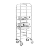 JA904 Nisbets Essentials Gastronorm Racking Trolley - 10 Level