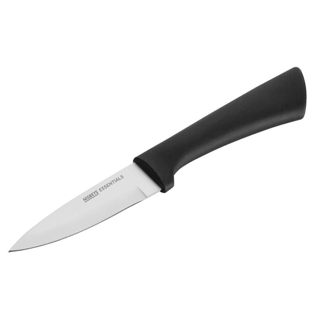 JA907 Nisbets Essentials Black Paring Knife 3 1/2 inch