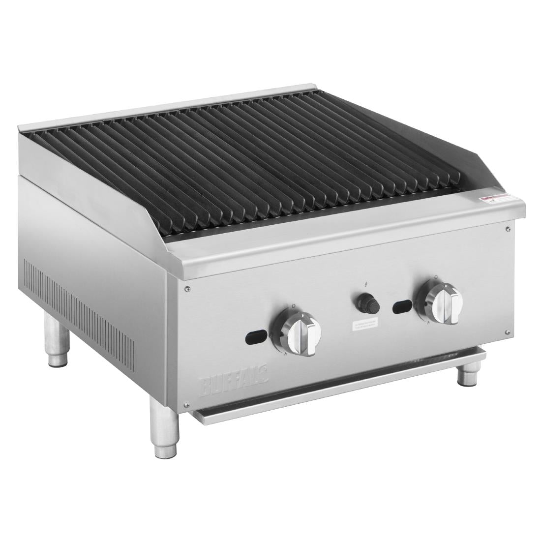JA938 Buffalo Gas Chargrill - 600mm