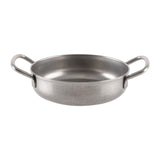 JA955 Olympia Table Presentation Vintage Double Handle Dish Stainless Steel - 125mm