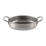 JA956 Olympia Table Presentation Vintage Double Handle Dish Stainless Steel - 150mm