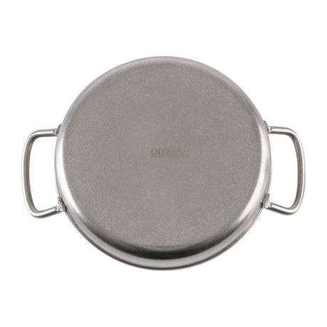 JA956 Olympia Table Presentation Vintage Double Handle Dish Stainless Steel - 150mm