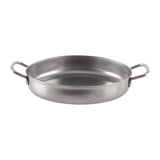 JA957 Olympia Table Presentation Vintage Double Handle Dish Stainless Steel - 180mm