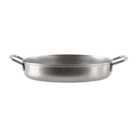 JA957 Olympia Table Presentation Vintage Double Handle Dish Stainless Steel - 180mm