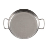 JA957 Olympia Table Presentation Vintage Double Handle Dish Stainless Steel - 180mm