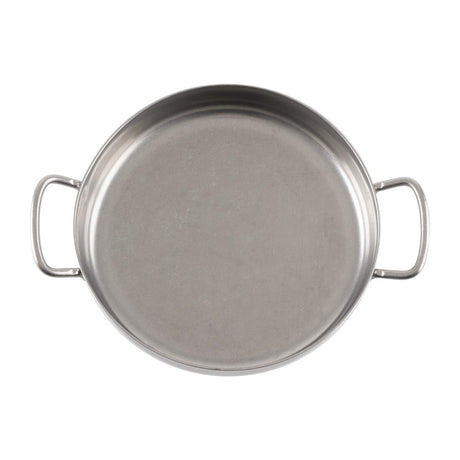 JA957 Olympia Table Presentation Vintage Double Handle Dish Stainless Steel - 180mm