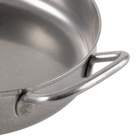 JA957 Olympia Table Presentation Vintage Double Handle Dish Stainless Steel - 180mm