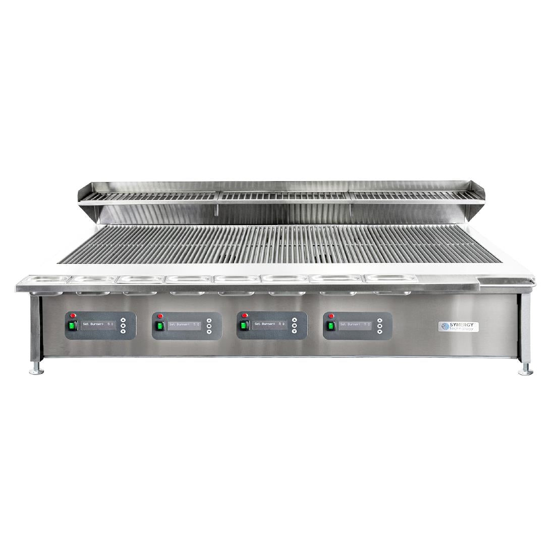 JA961 Synergy Grill ST1700 Trilogy Grill with Garnish Rail & Slow Cook Shelf Nat Gas