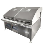 JA963 Synergy CharGo STCGO900 Chargrill Oven with 2 Lids, Slow Cook Shelves & Garnish Rail