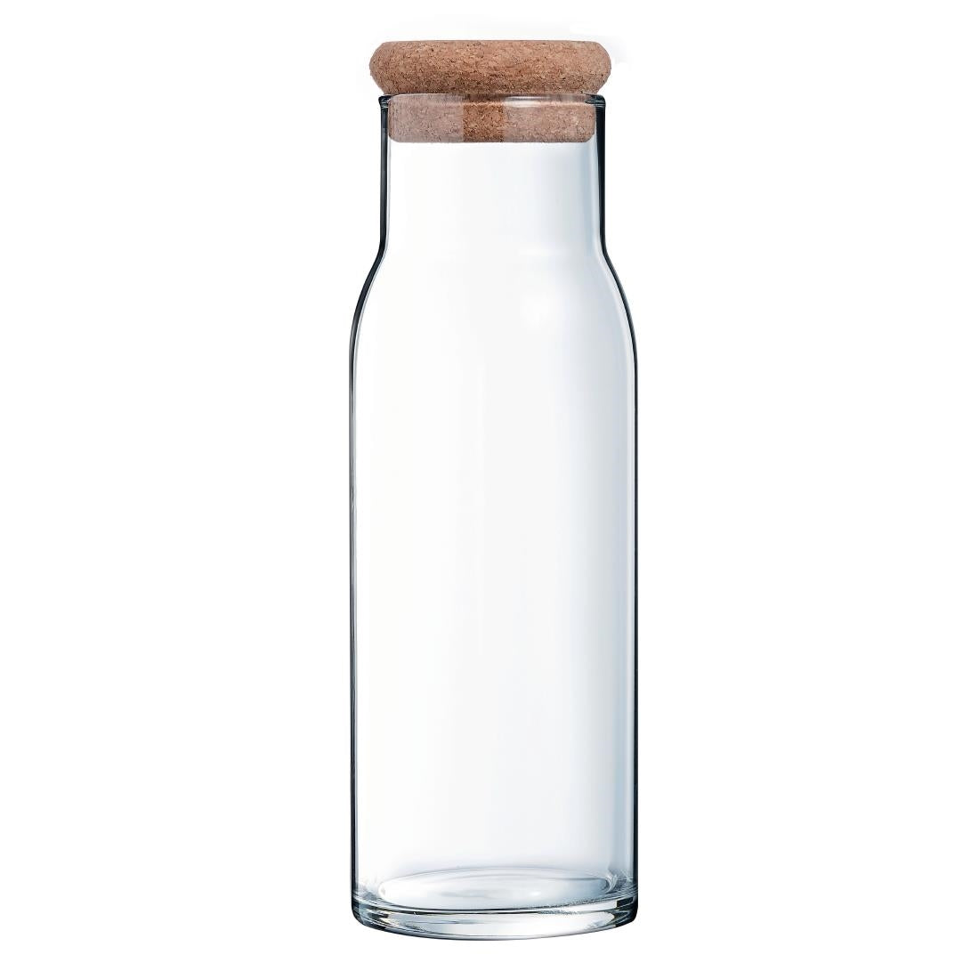 JB042 Luminarc Funambule Carafe with Cork Lid 1Ltr (6 Pack)
