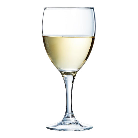JB073 Arcoroc Elegance Wine Glasses 190ml LUKCA-NI at 125ml (12 Pack)