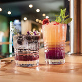 JB086 Arcoroc Old Square Hi Ball Glasses 360ml (12 Pack)