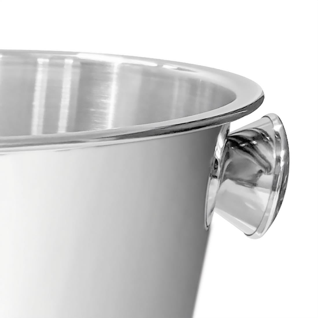 JB128 Nisbets Essentials Wine Bucket Stainless Steel - 220x235mm