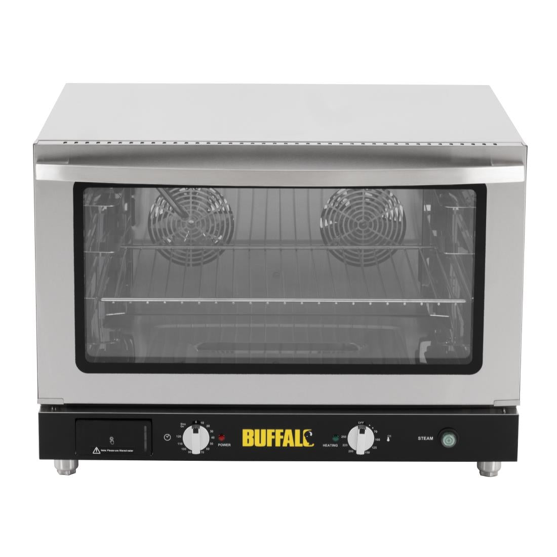 JB189 Buffalo Bakery Convection Oven - 4x600x400mm trays Three Phase 4.6kW