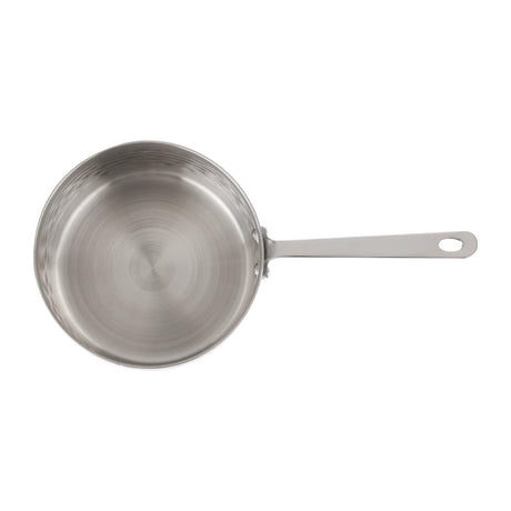 JB196 Olympia Table Presentation Mini Sauce Pan Stainless Steel Hammered - 90x60mm